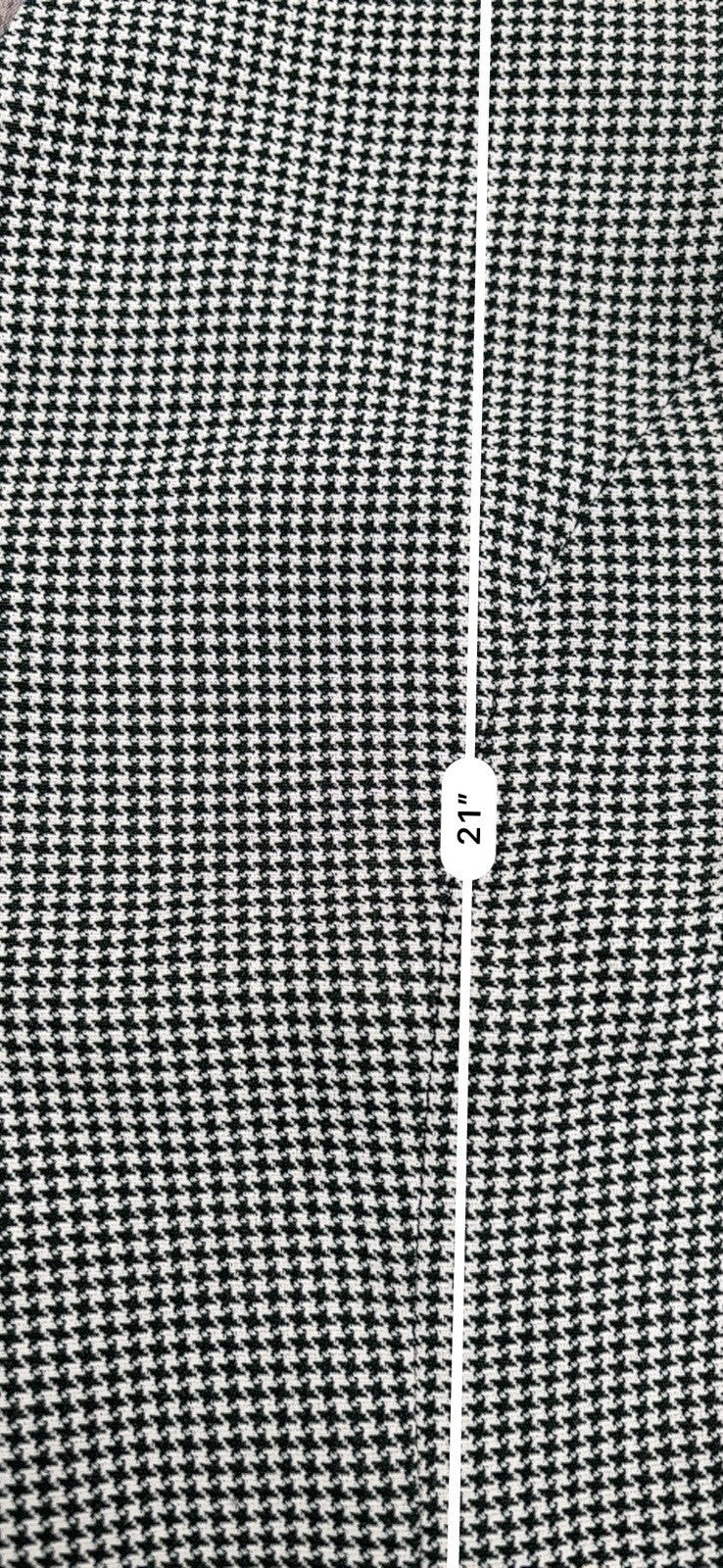 Vintage 90s Tamotsu Wool Blend Micro Houndstooth Vest L
