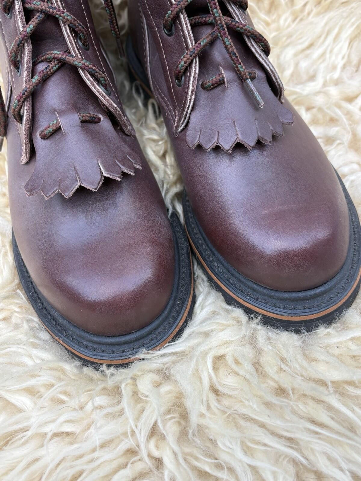 Red Wing Shoes 4302 Vintage Packer Lacer Leather Boots Made