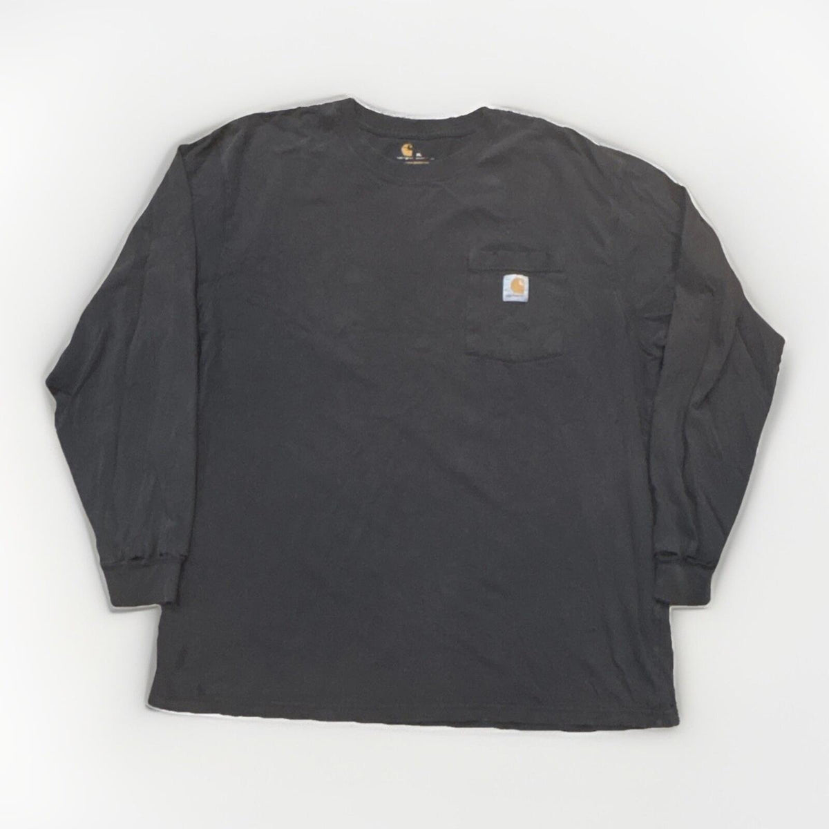 Carhartt Men's XL Black Long Sleeve Pocket T-Shirt