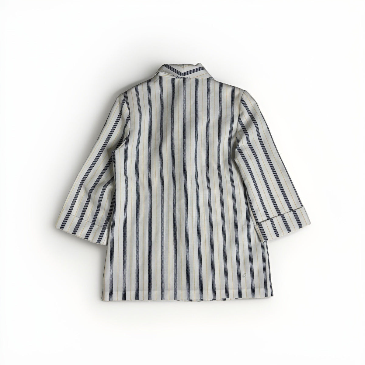 Vintage 1980s Nikki Striped Blazer - Made in USA, Nautical &