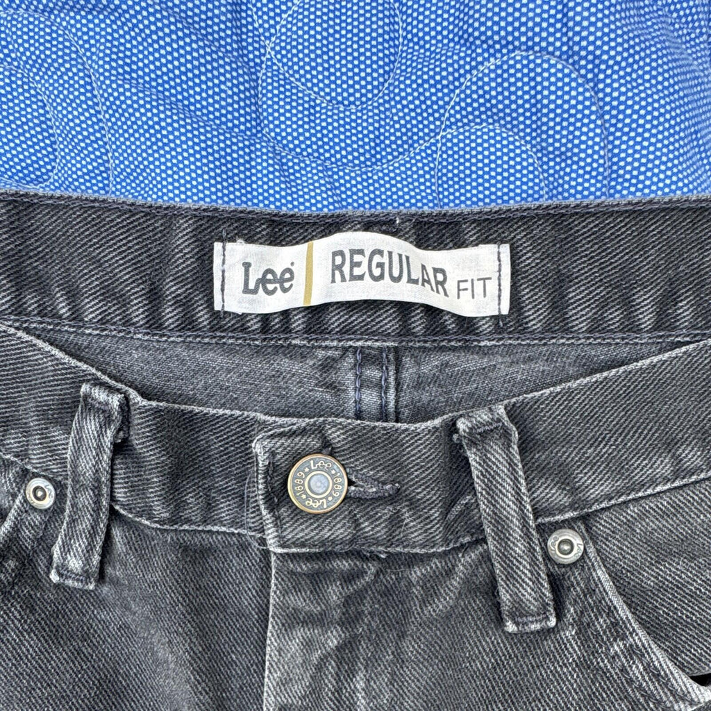 Lee Women’s Black Denim Cut Off Shorts 36"
