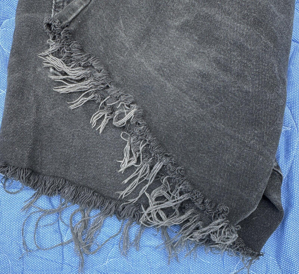 Lee Women’s Black Denim Cut Off Shorts 36"