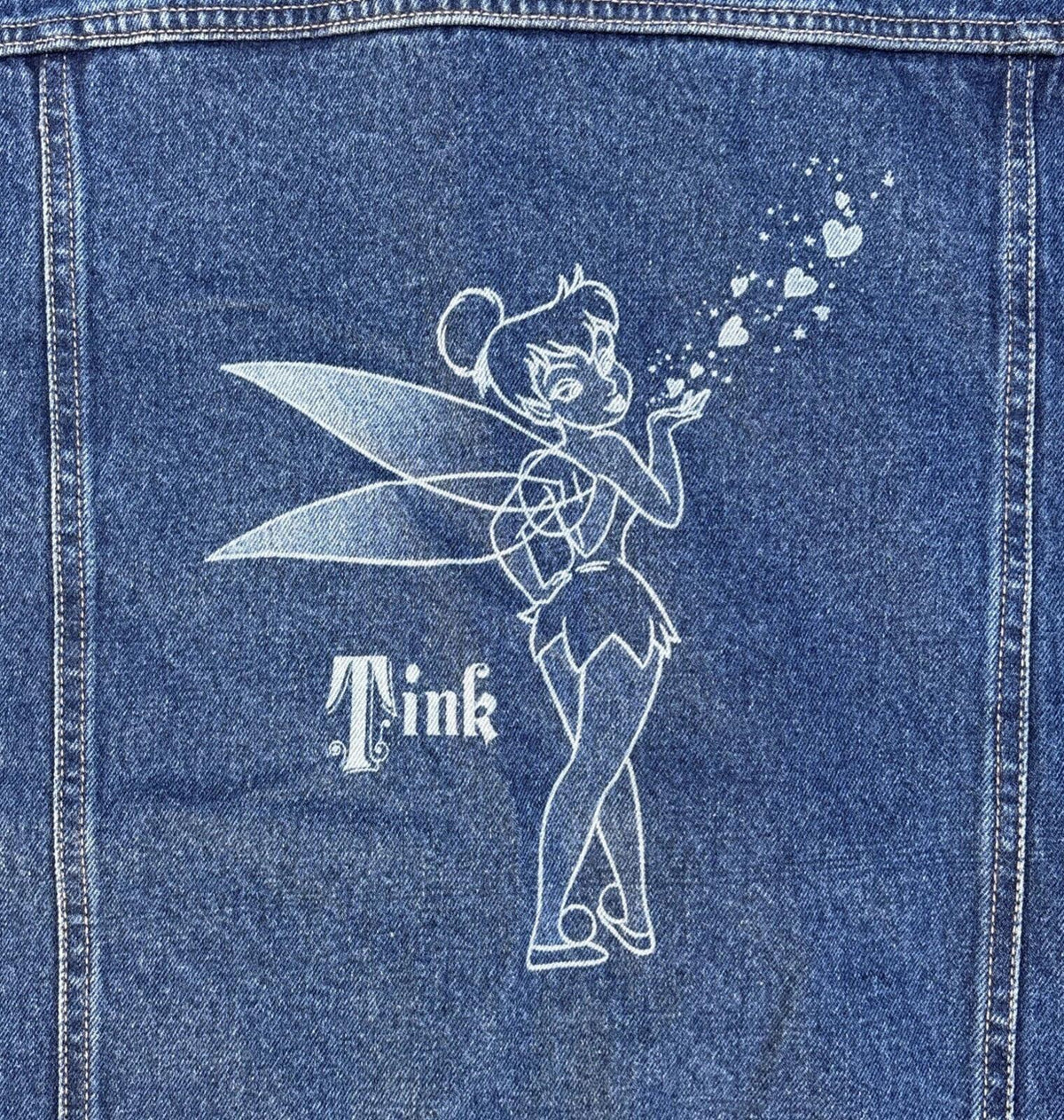 Wrangler Hero Disney Tinker Bell Denim Trucker Jacket