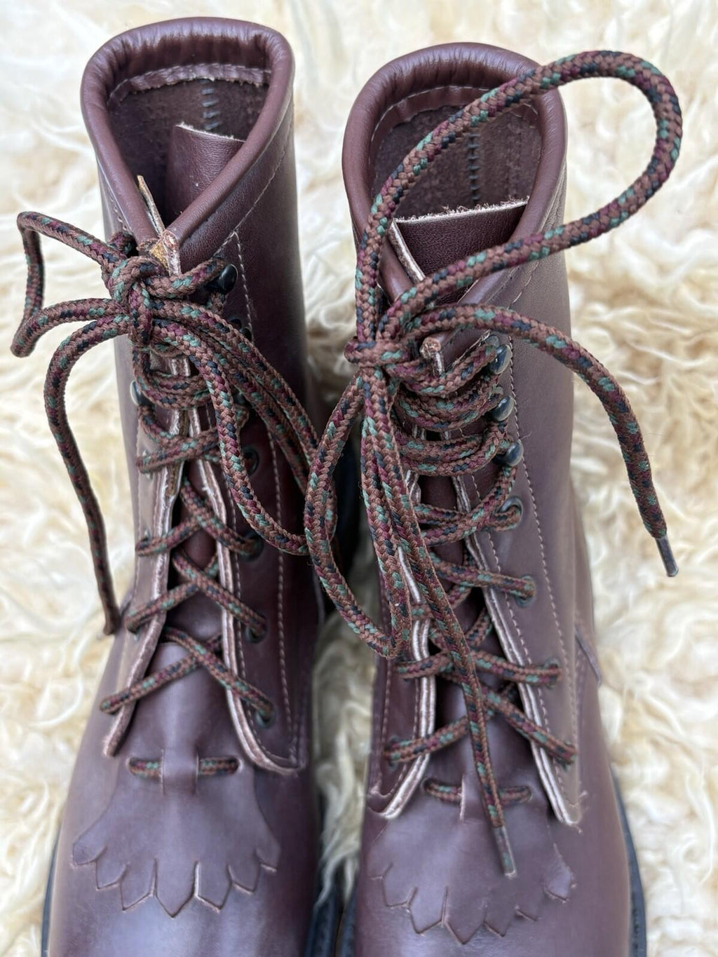 Red Wing Shoes 4302 Vintage Packer Lacer Leather Boots Made