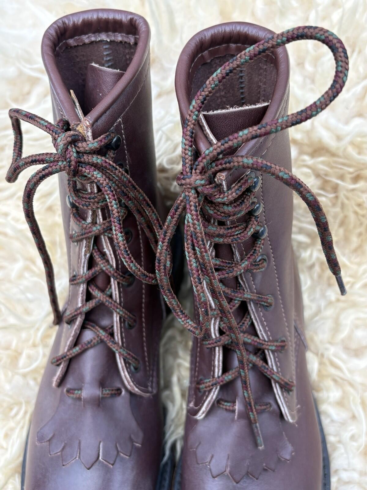 Red Wing Shoes 4302 Vintage Packer Lacer Leather Boots Made