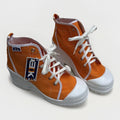 Vintage Deadstock British Knights BK Orange Canvas PlatformW