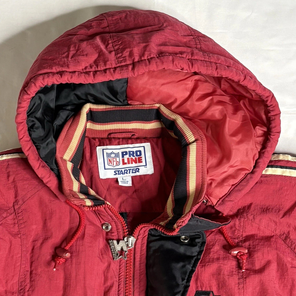 Vintage 1990s Starter NFL Pro Line San Francisco 49ers Red P