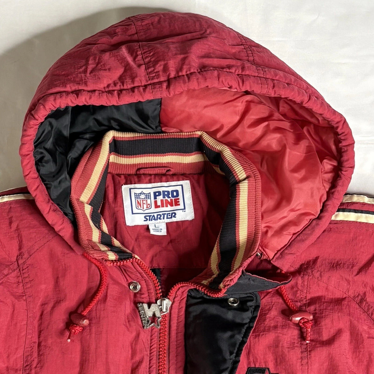 Vintage 1990s Starter NFL Pro Line San Francisco 49ers Red P