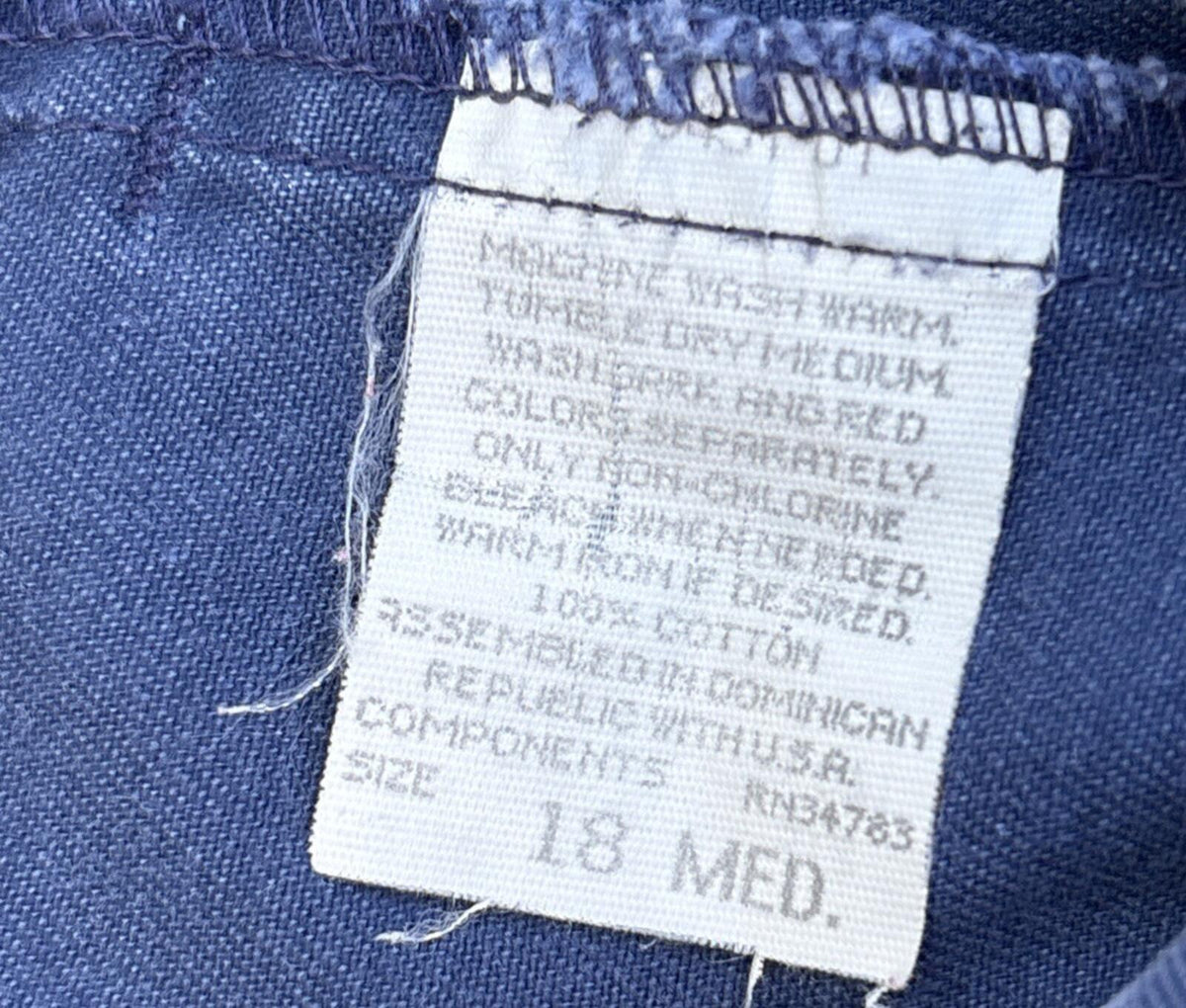 Lee Vintage Authentic Clothing Blue Pleated Tapered High-WaI