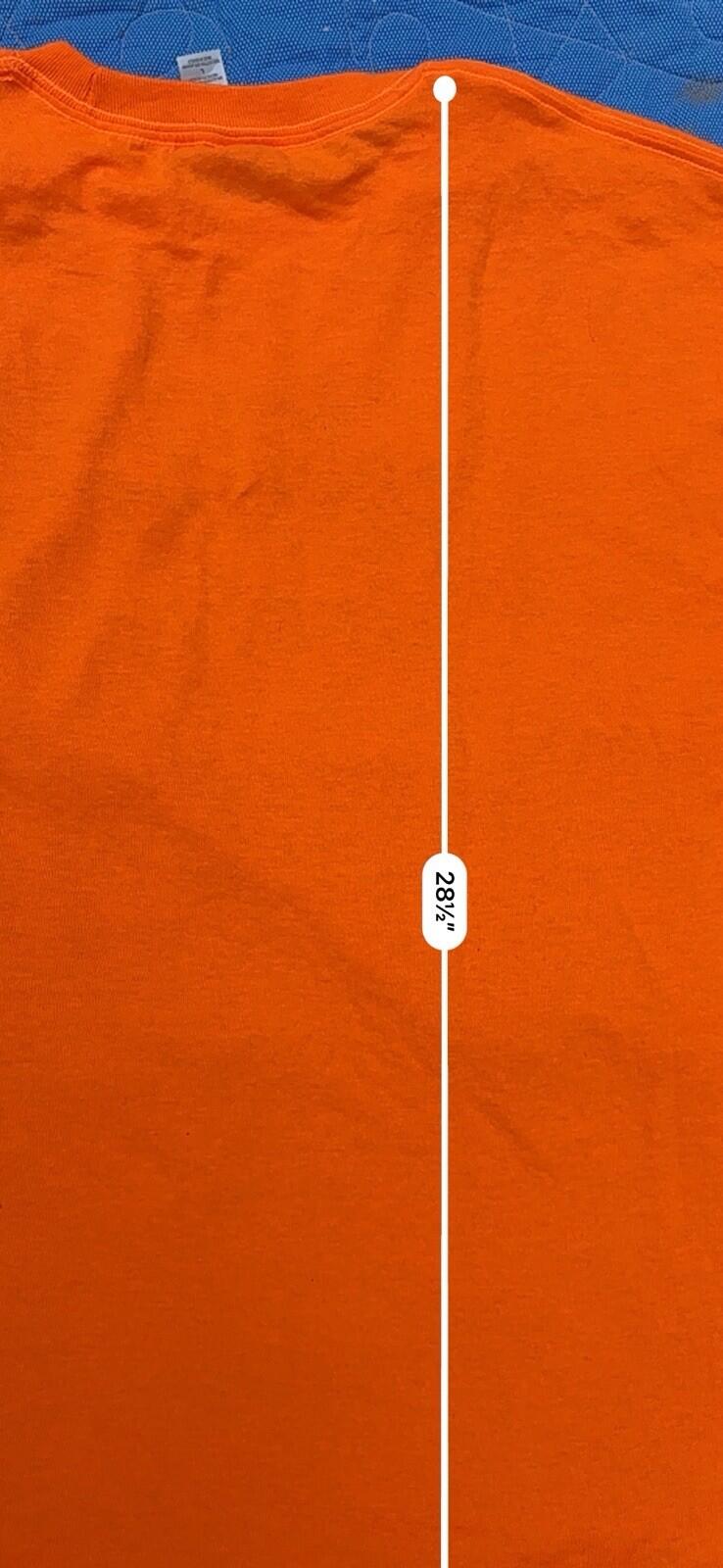 M&O Gold Rattlers Wrestling Orange Graphic T-Shirt Size L