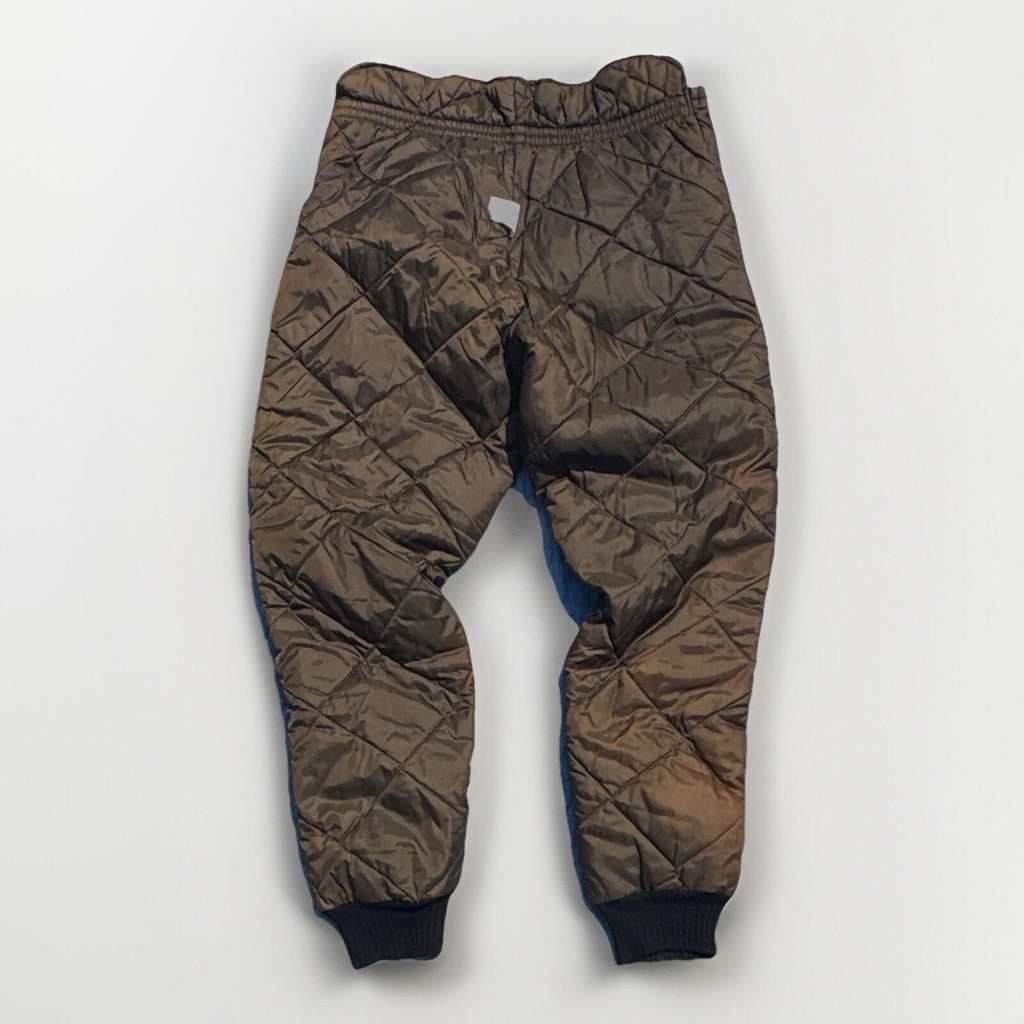 Vintage Ted Williams Quilted Insulated Brown Snow Pants M