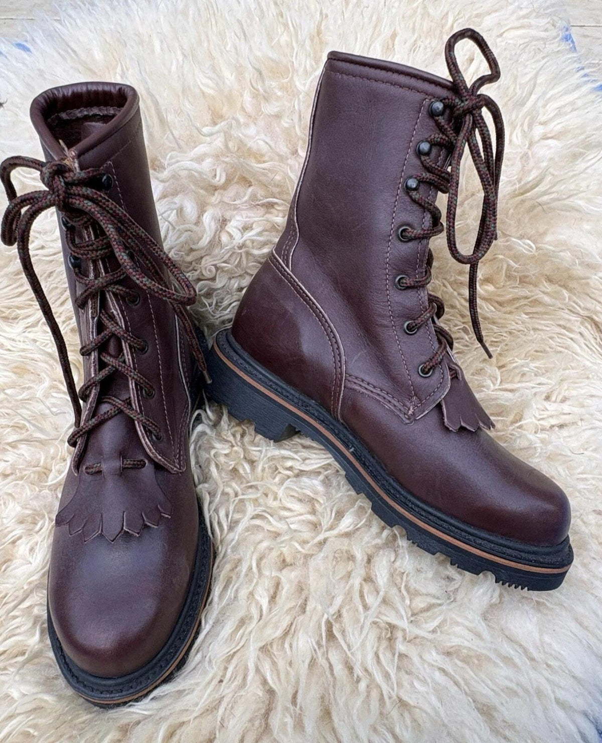 Red Wing Shoes 4302 Vintage Packer Lacer Leather Boots Made