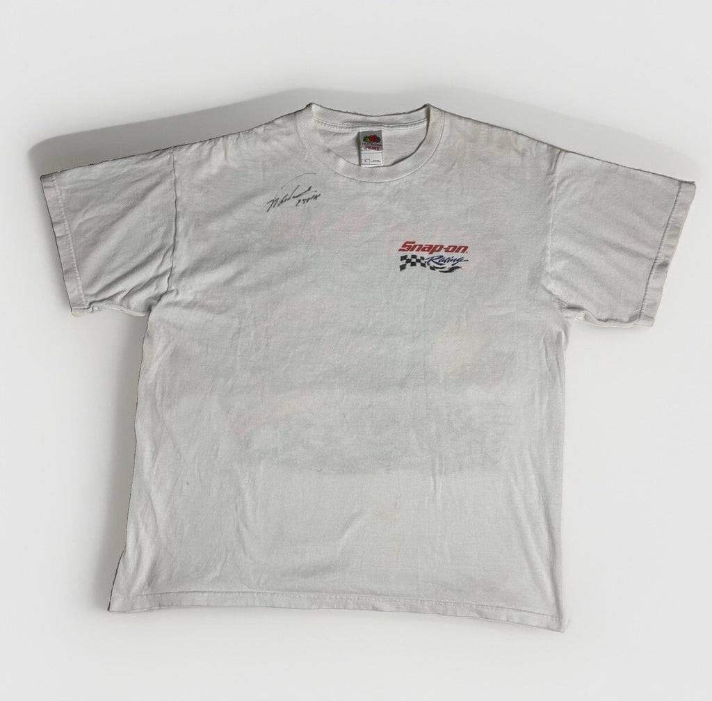 Y2K Dougzilla Snap-on Racing Signed Vintage T-Shirt XL Fruit