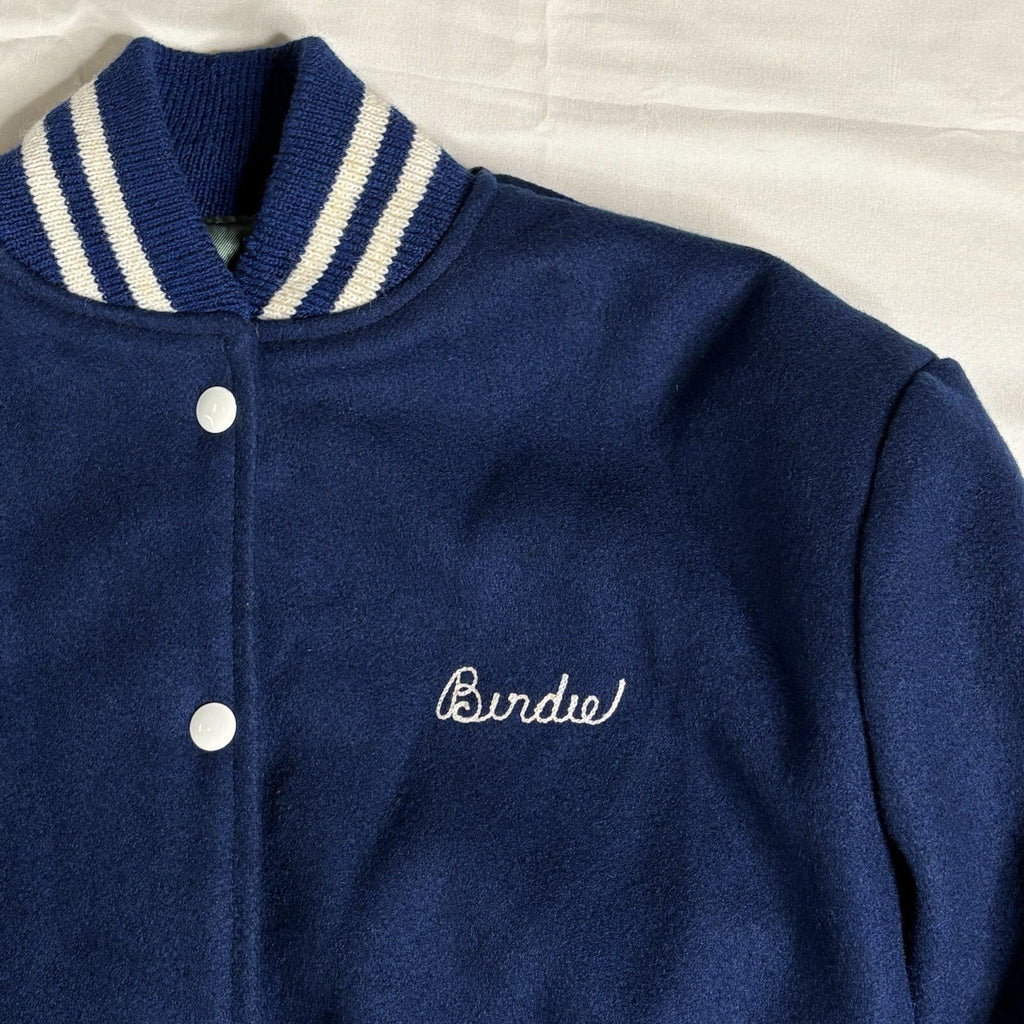 Vintage 1970s The Standard Pennant Co. Varsity Wool Bomber -