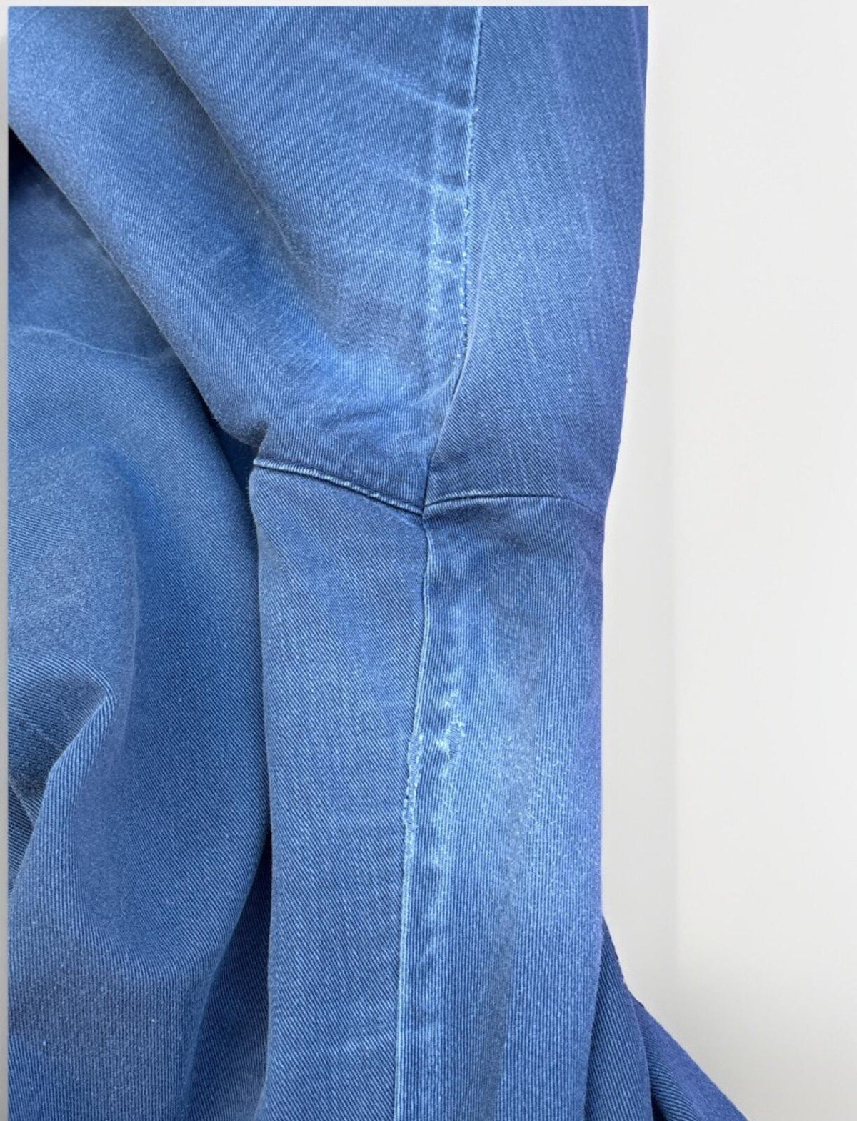 Lee Vintage Authentic Clothing Blue Pleated Tapered High-WaI