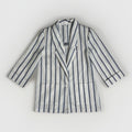 Vintage 1980s Nikki Striped Blazer - Made in USA, Nautical &