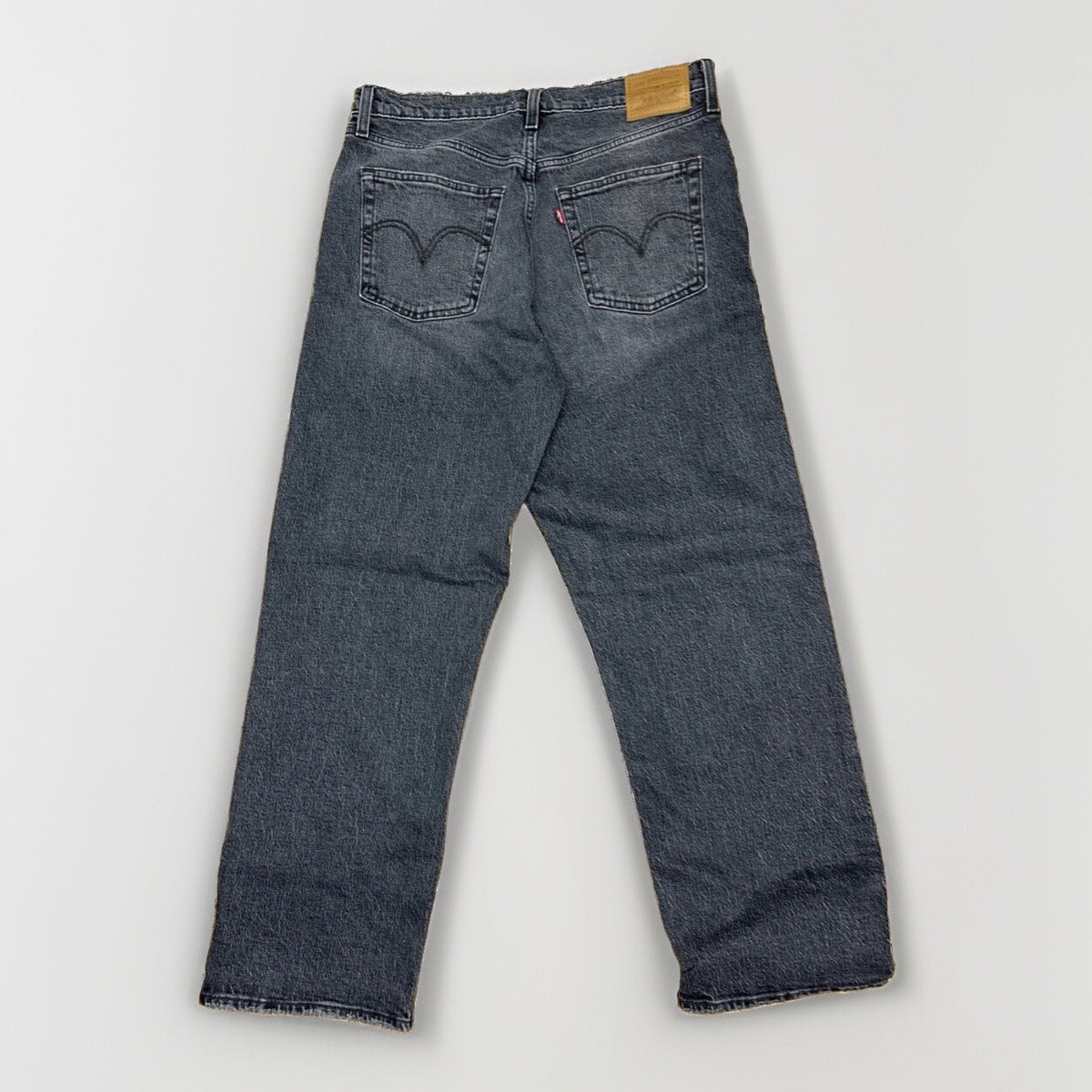 Levi's Premium Ribcage Straight Ankle Jeans - Cloud Over Was
