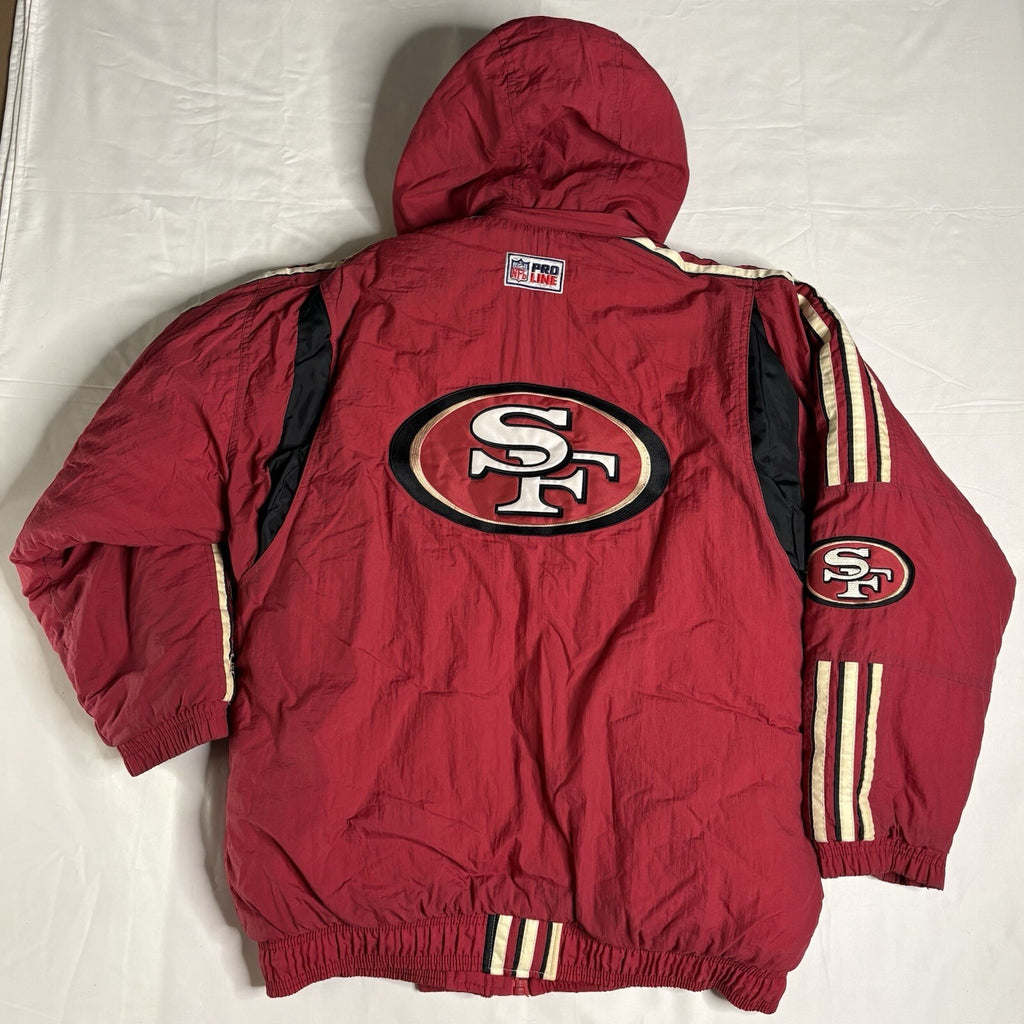 Vintage 1990s Starter NFL Pro Line San Francisco 49ers Red P