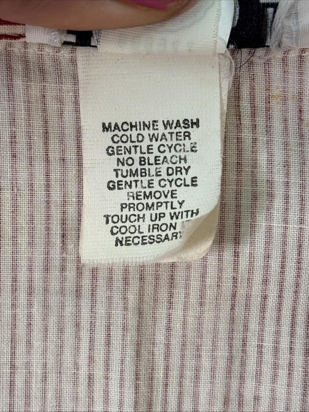 1980s Taurus II Red and White Stripe Union-Made Shirt Dress