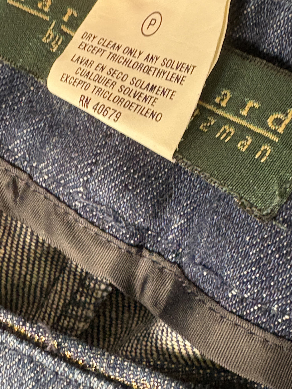 Harvé Benard by Benard Holtzman Women's Denim Pants Size 8