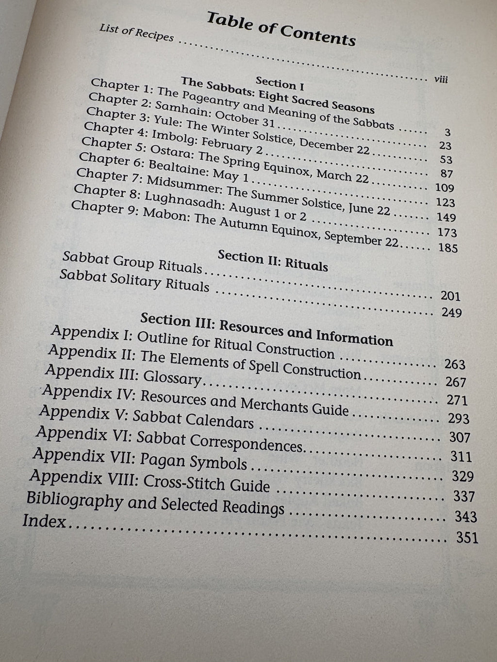 The Sabbats: A New Approach to Living the Old Ways