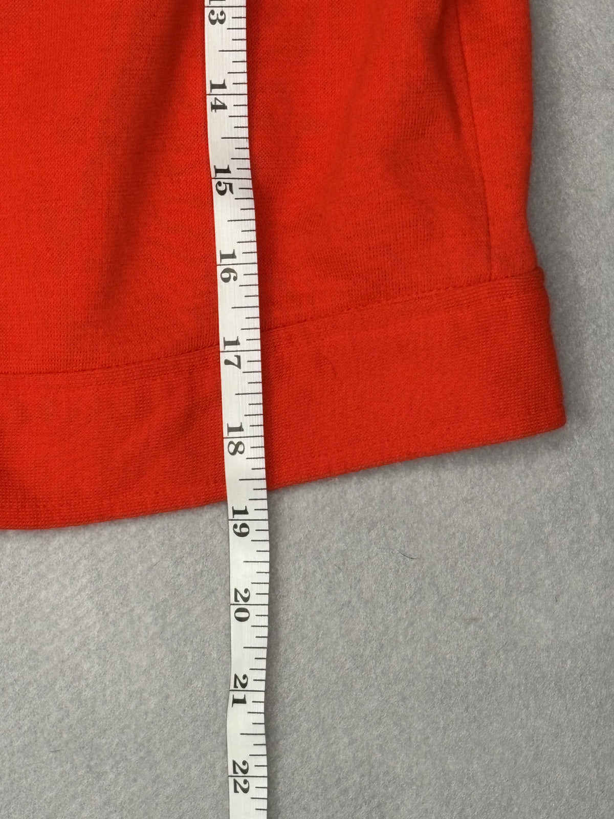 Vintage Garland Red Button-Up Cotton Acrylic Blend Sweater