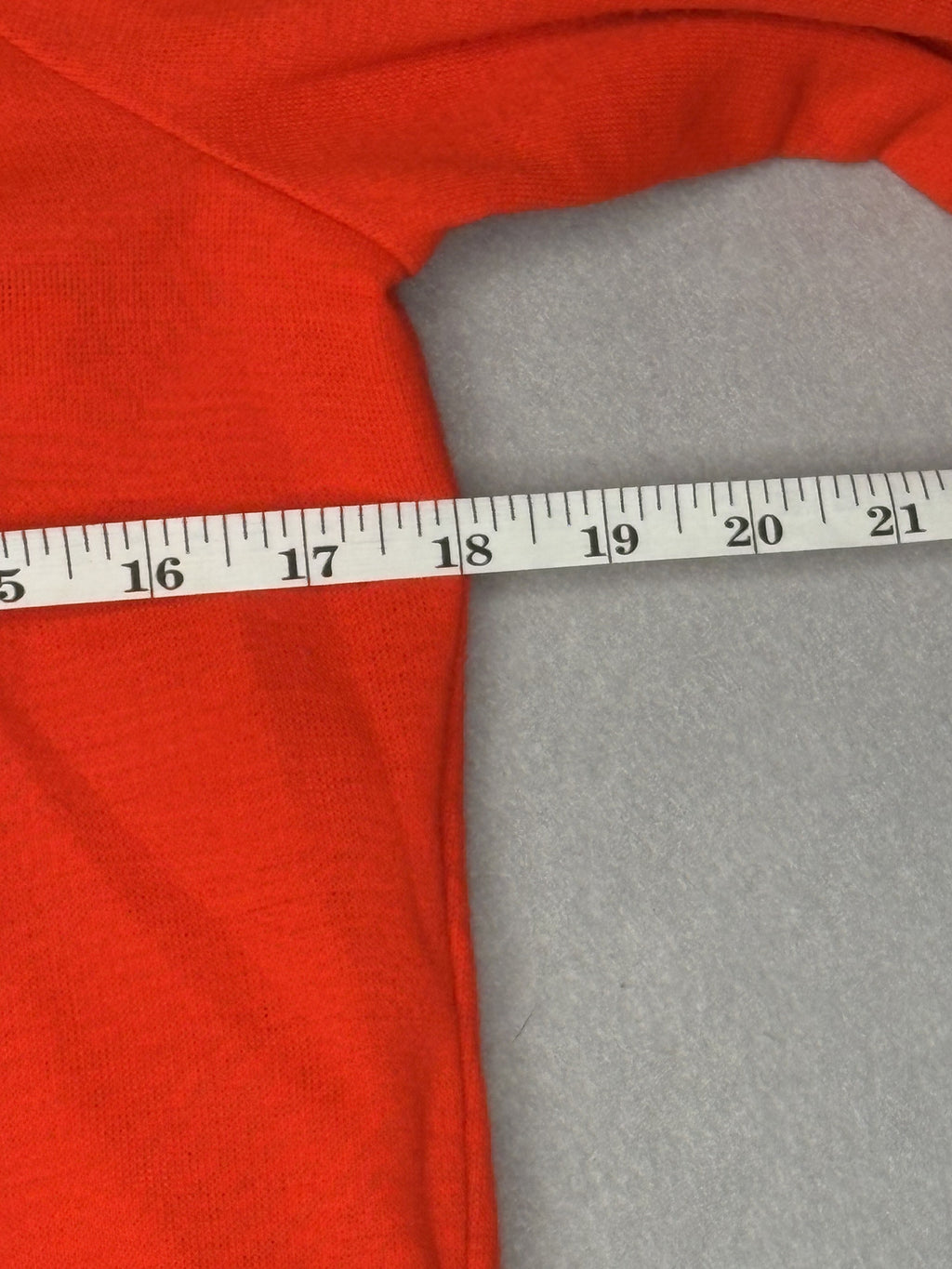 Vintage Garland Red Button-Up Cotton Acrylic Blend Sweater