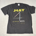 Star Wars May 4 2024 Black Graphic T-Shirt Large