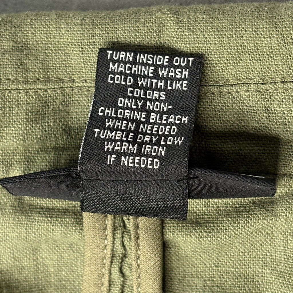 NYCC Olive Green Linen Rayon Jacket Medium