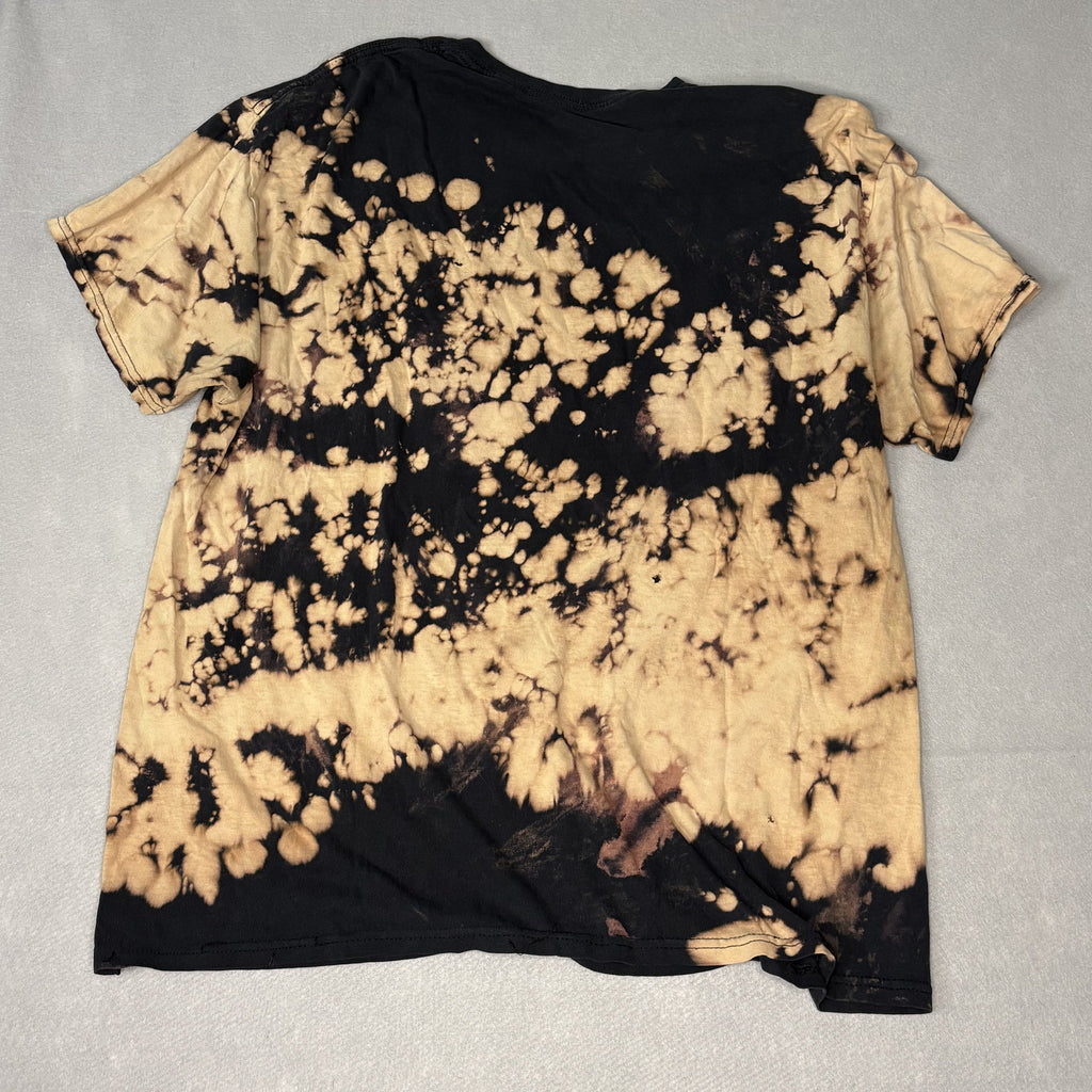 Vintage MTV Tie-Dye Bleached T-Shirt XL Made in Mexico