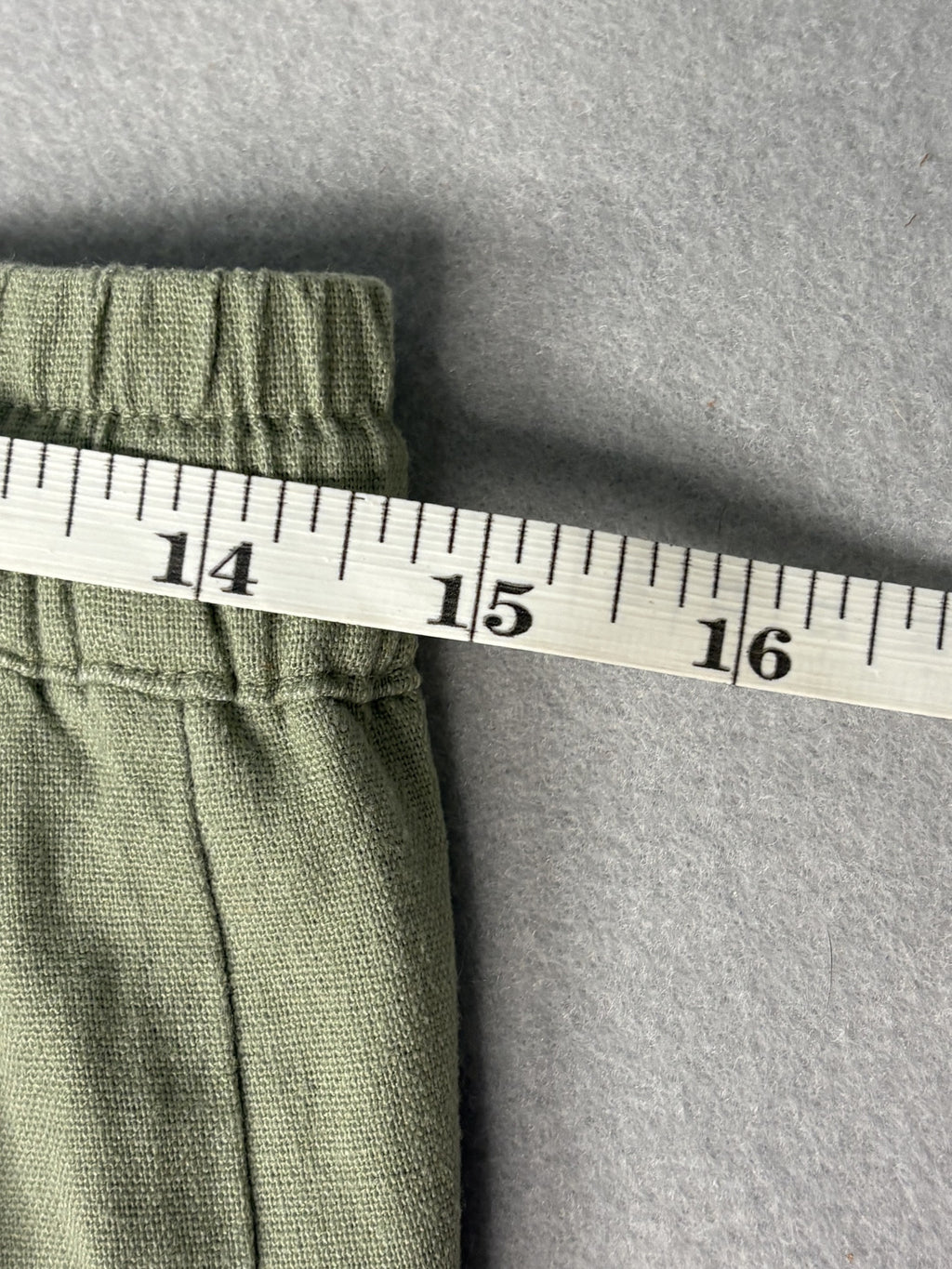 Love Tree Women's Light Olive Green Wide Leg Linen Blend