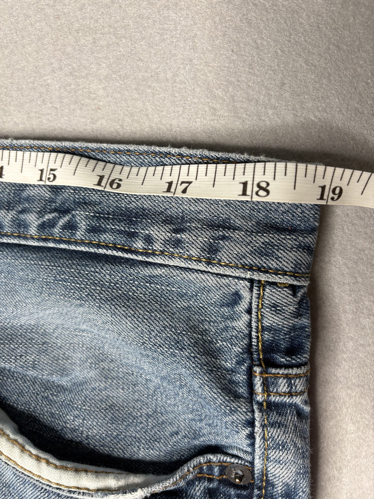 AEO Relaxed Straight Cut-Off Jorts Size 36