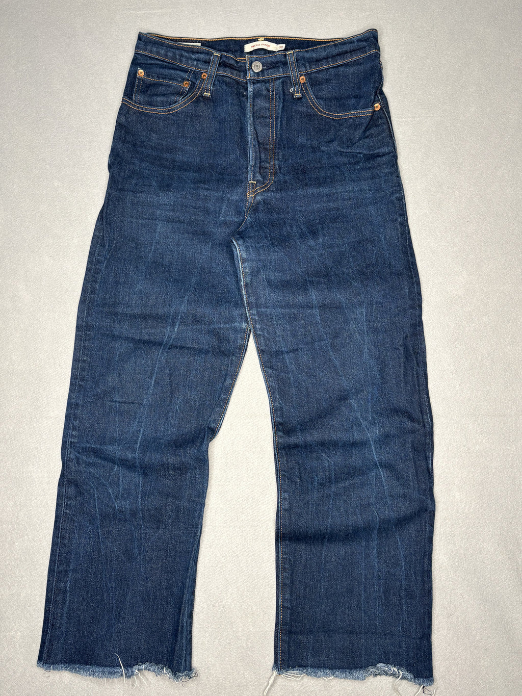 Levi's Premium Ribcage Straight Leg Jeans Size 30