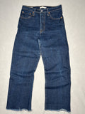 Levi's Premium Ribcage Straight Leg Jeans Size 30