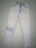 Vintage Levi's 550 USA Made Jeans Patched Pink Wash