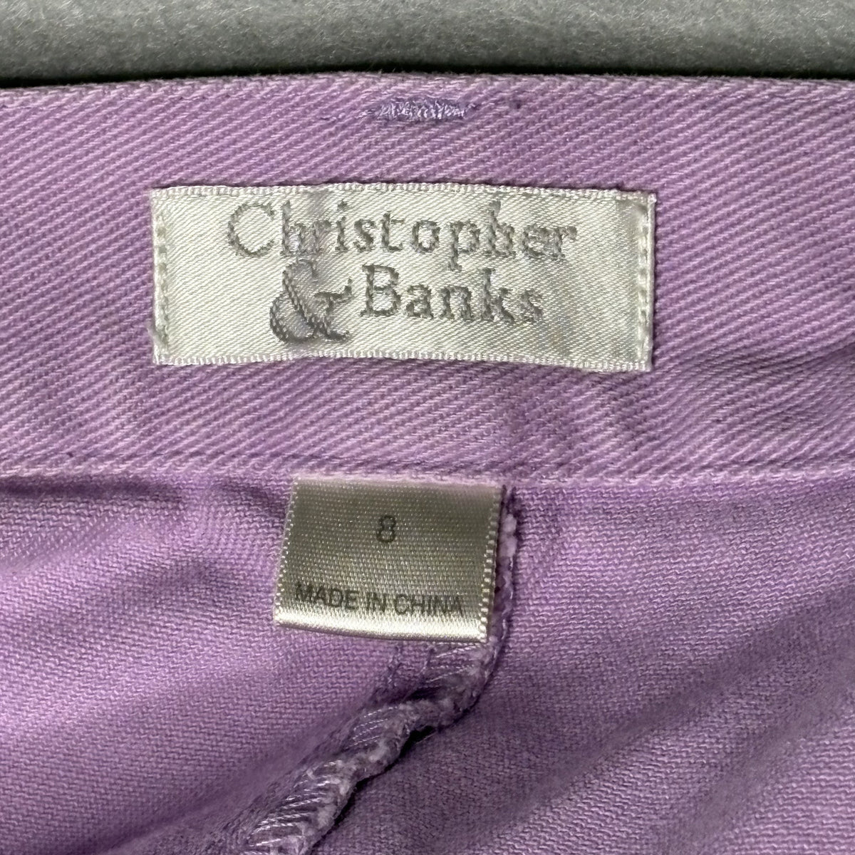 Christopher & Banks Cottagecore Lavender A Line Skirt 8