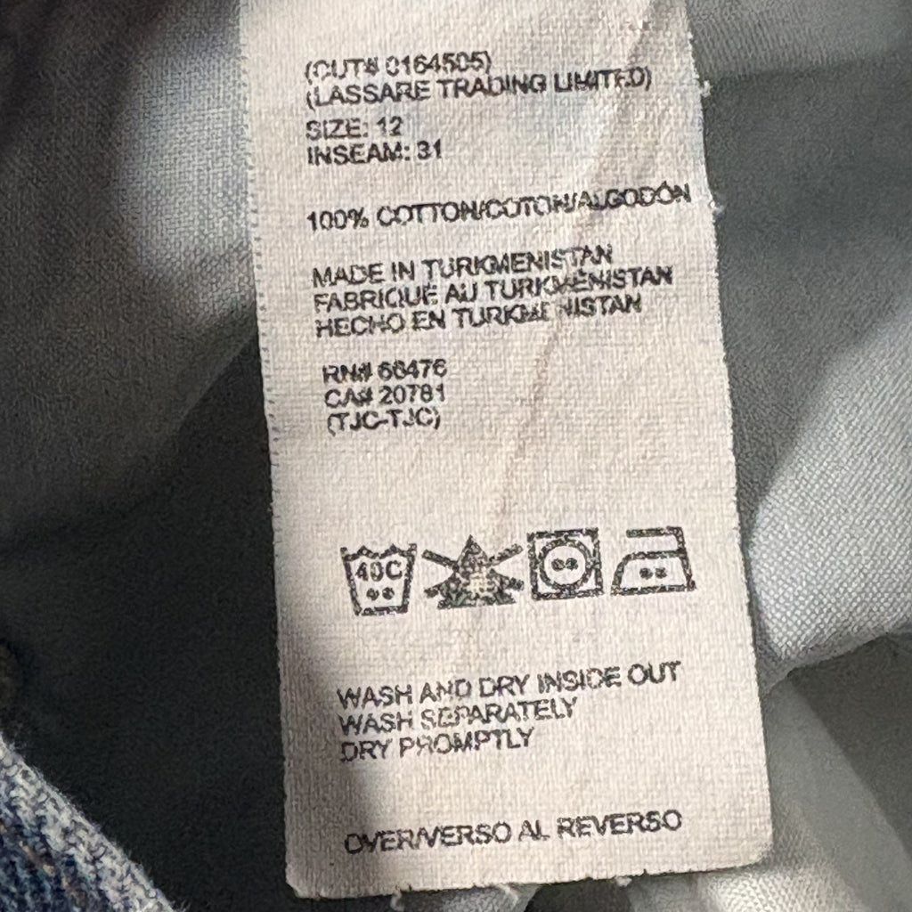 Tommy Hilfiger Classic Blue Denim Jeans Size 12