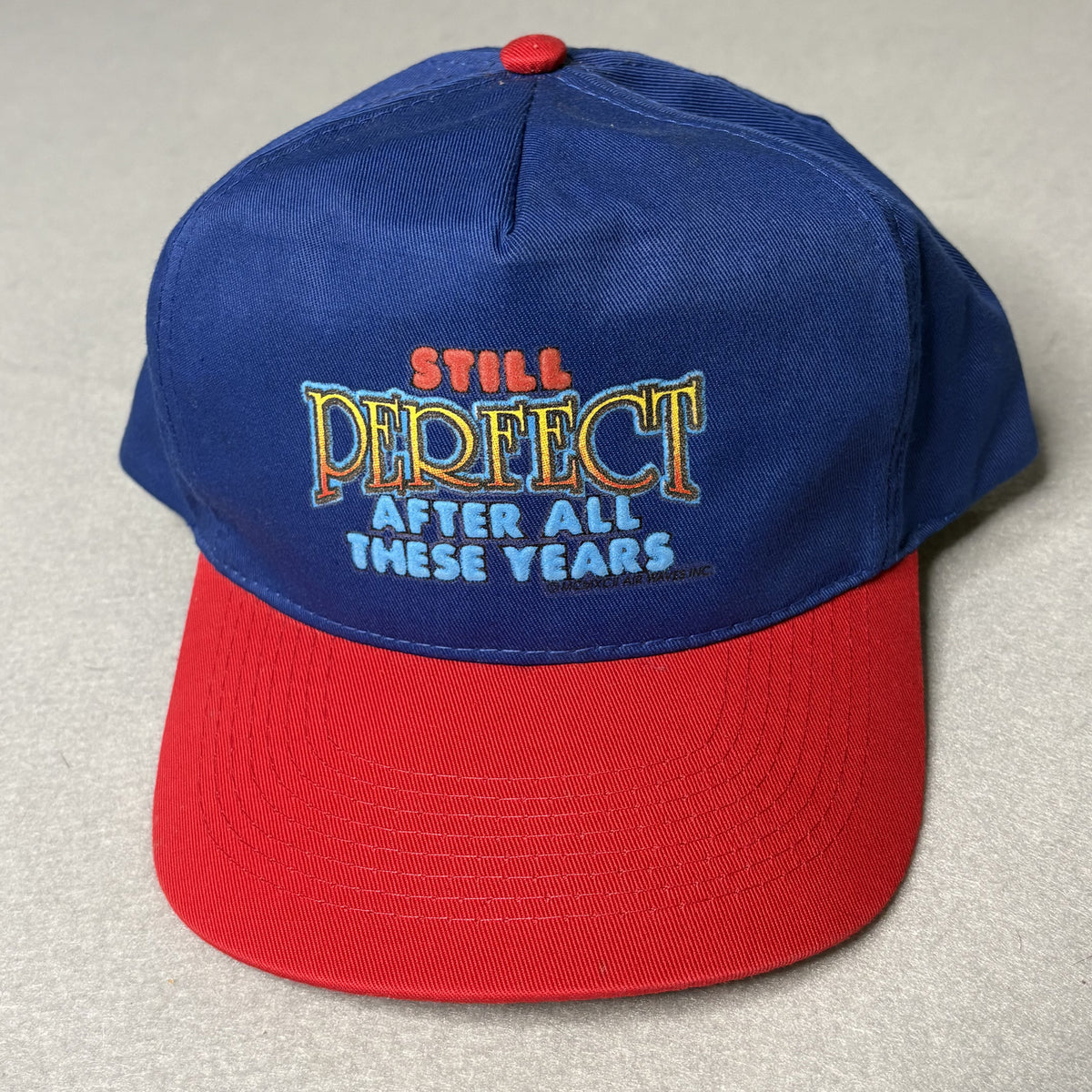 Otto Cap Blue and Red Snapback Hat