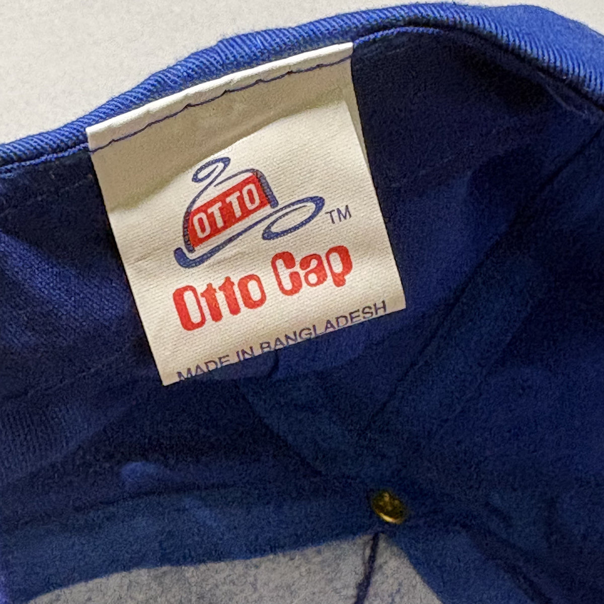 Otto Cap Blue and Red Snapback Hat