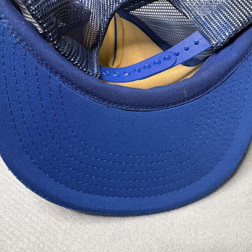 Yupoong Blue Folkmoon USA Trucker Hat Snapback Cap