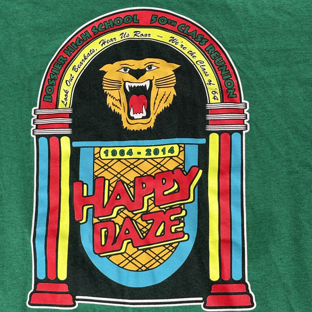 Gildan Ultra Cotton Green Happy Daze Boswell High School 50