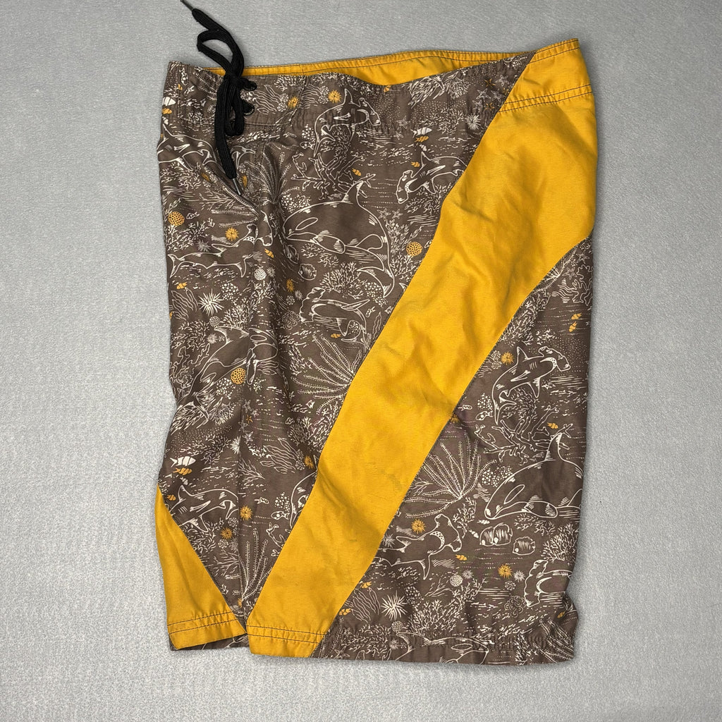 Beach Rays Men's Board Shorts Swim Trunks Size 28