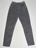 American Eagle Gray High-Rise Skinny Jeans - Size 4 Long