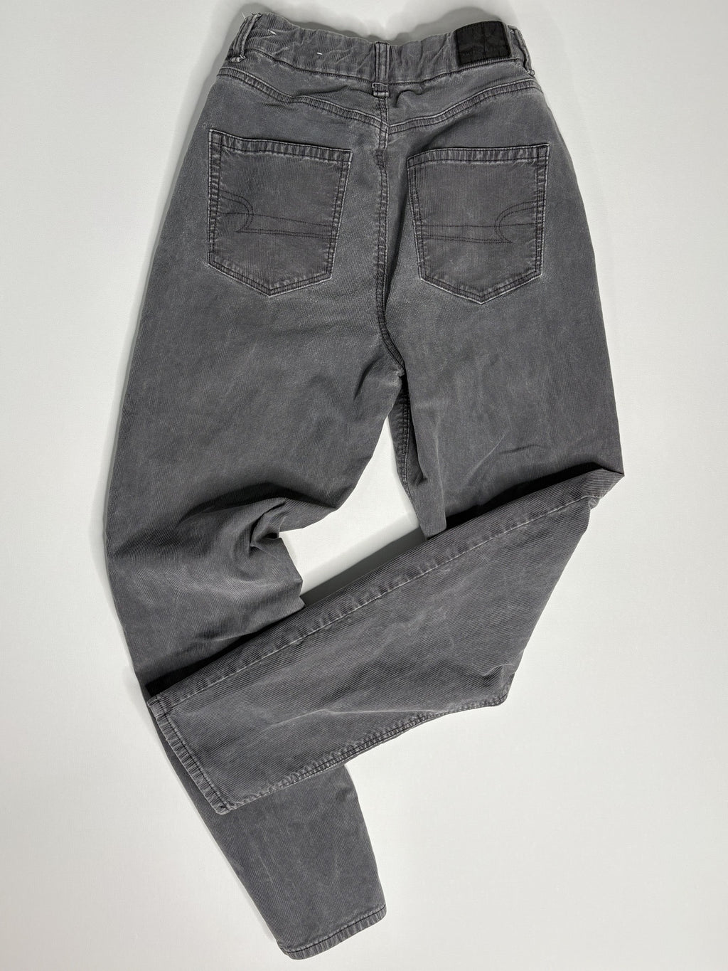 American Eagle Gray High-Rise Skinny Jeans - Size 4 Long
