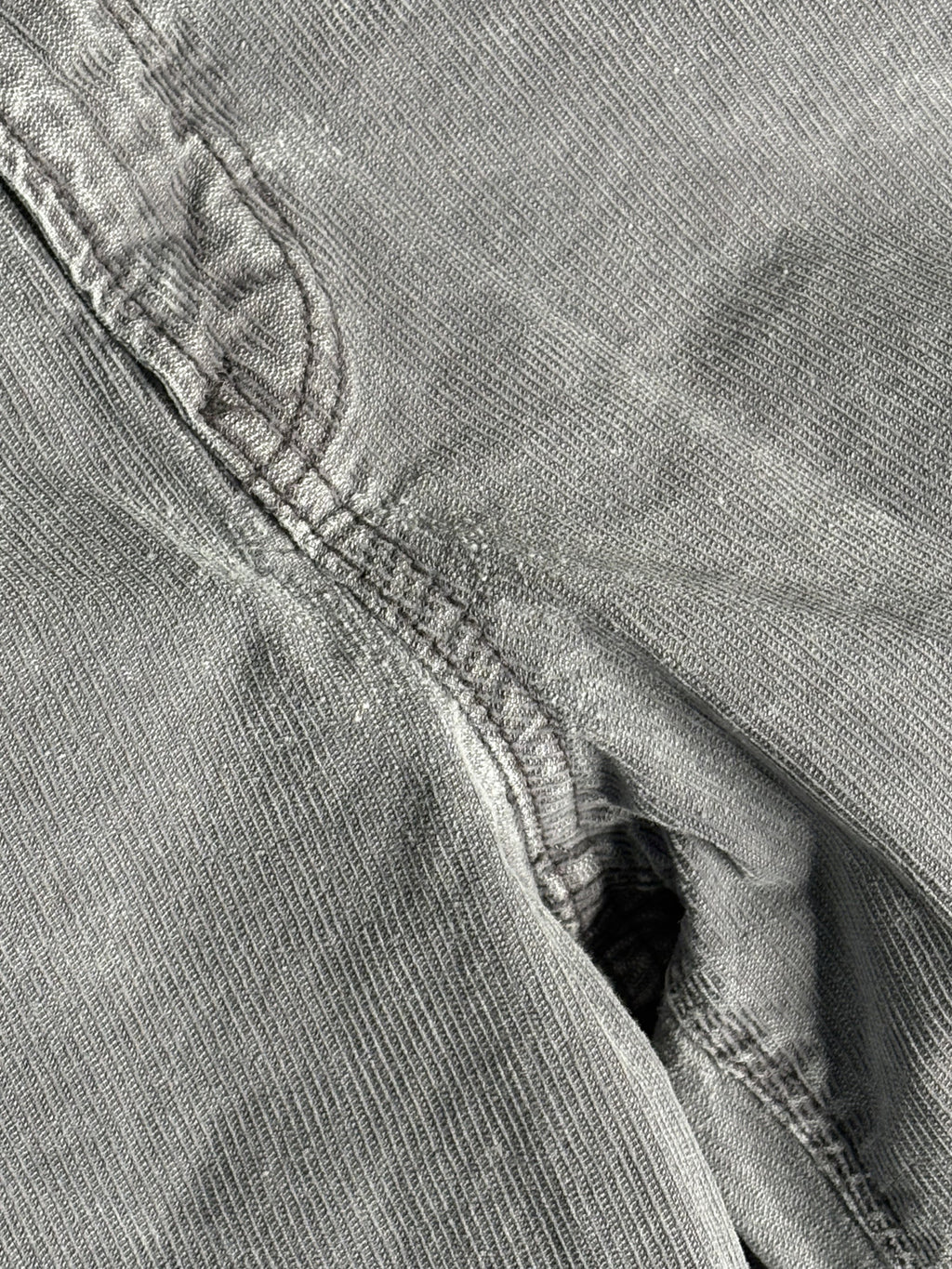 American Eagle Gray High-Rise Skinny Jeans - Size 4 Long