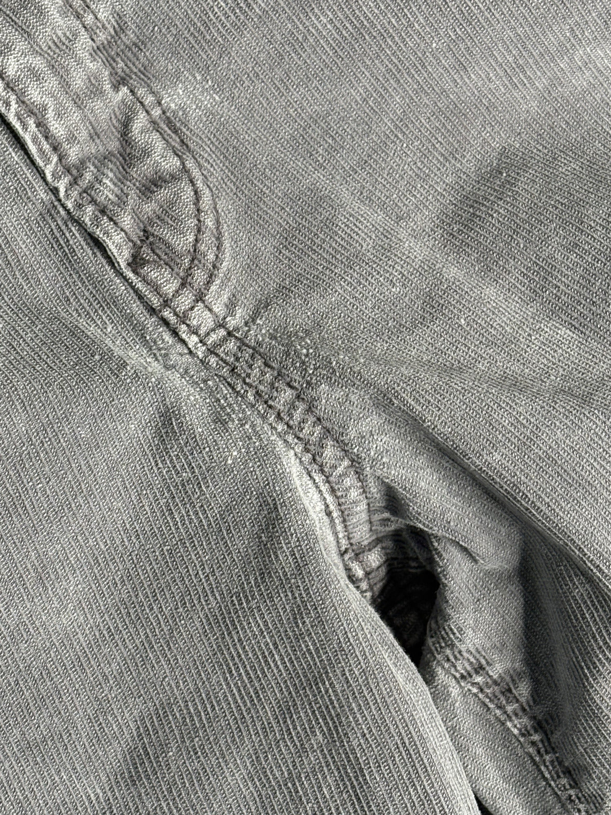 American Eagle Gray High-Rise Skinny Jeans - Size 4 Long