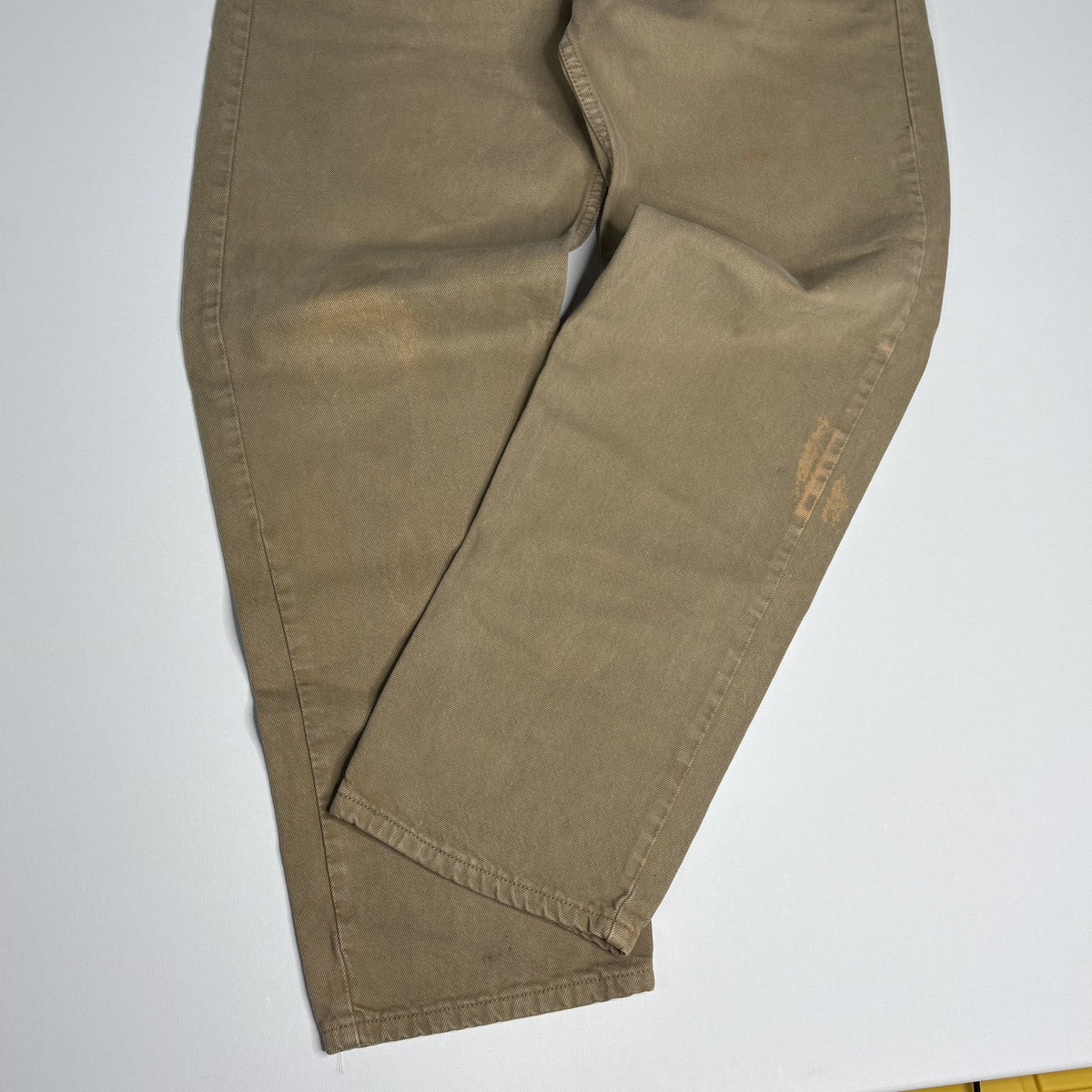 Levi's 550 Relaxed Fit Khaki Jeans 34x32 Vintage Tapered