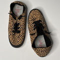 Jellypop Leopard Print Slip On Canvas Shoes Womens Size 9M