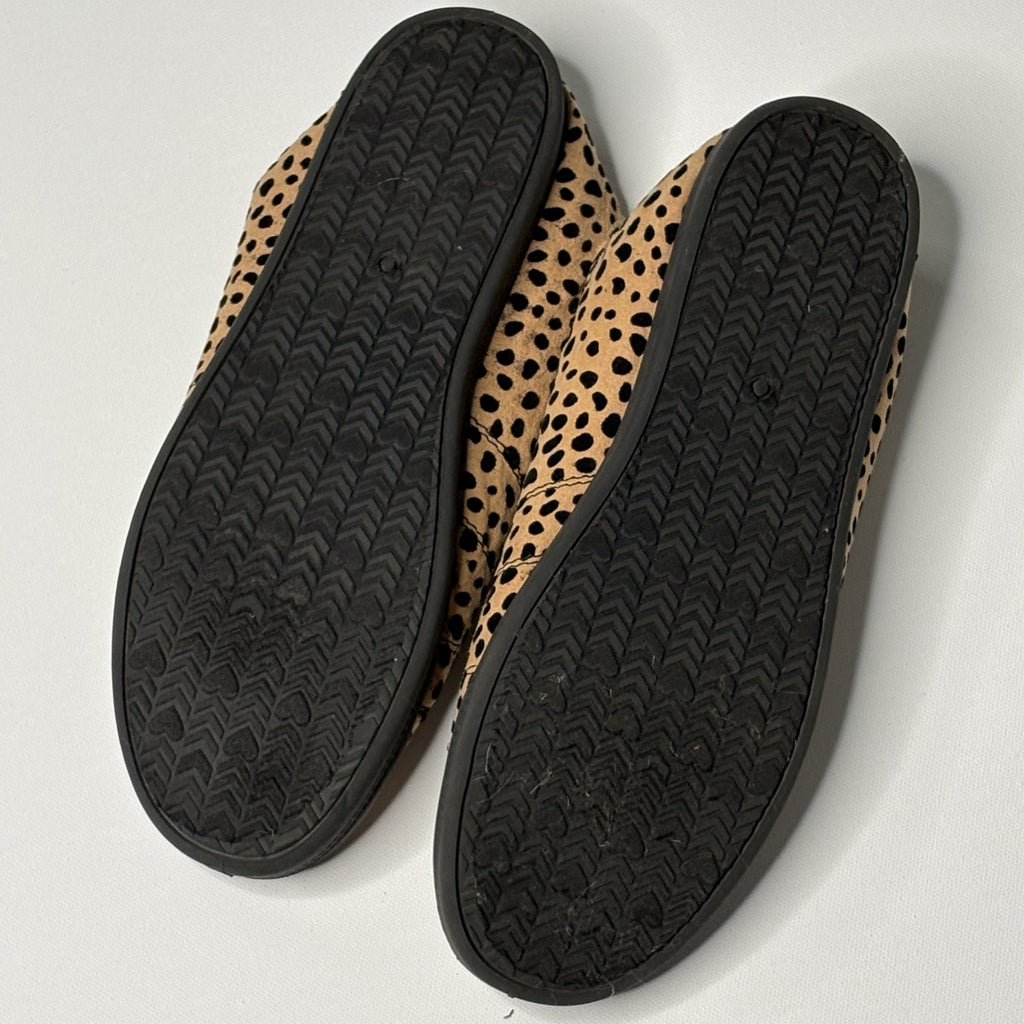 Jellypop Leopard Print Slip On Canvas Shoes Womens Size 9M