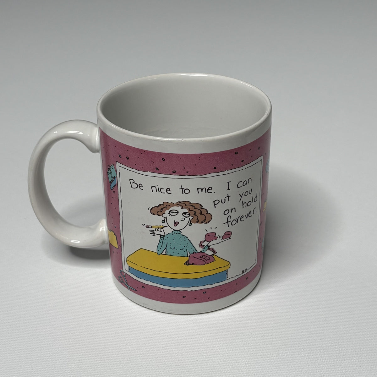 Shoebox Greetings Vintage 1989 Ceramic Coffee Mug Made in Thailand